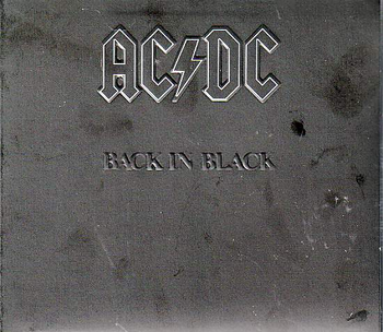 BACK IN BLACK CD AC-DC
