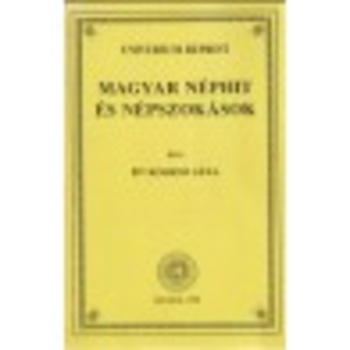 Magyar néphit és népszokások reprint