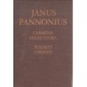 Janus Pannonius Poemes Choisis dedikált