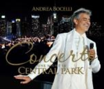 ANDREA BOCELLI - CONCERTO  ONE NIGHT IN CENTRAL PARK CDDVD